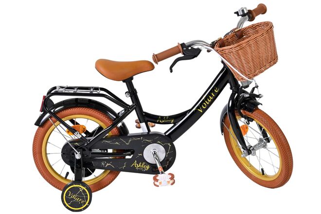 Volare Ashley Børnecykel - Piger - 14 tommer - Sort