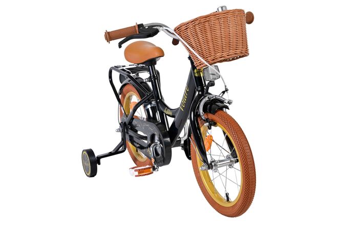 Volare Ashley Børnecykel - Piger - 14 tommer - Sort