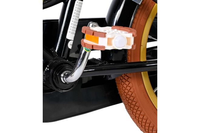 Volare Ashley Børnecykel - Piger - 14 tommer - Sort