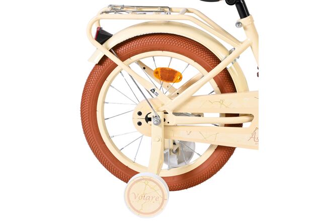 Volare Ashley Kinderfiets - Meisjes - 16 inch - Creme