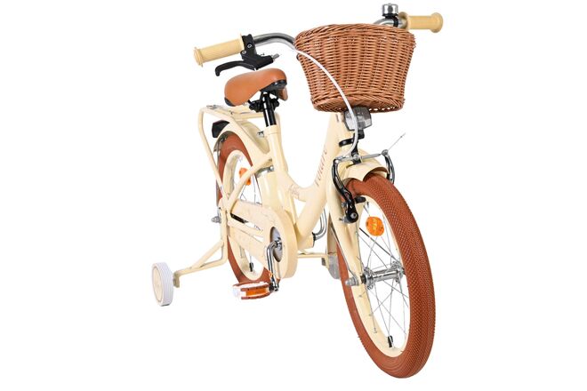 Volare Ashley Kinderfiets - Meisjes - 16 inch - Creme