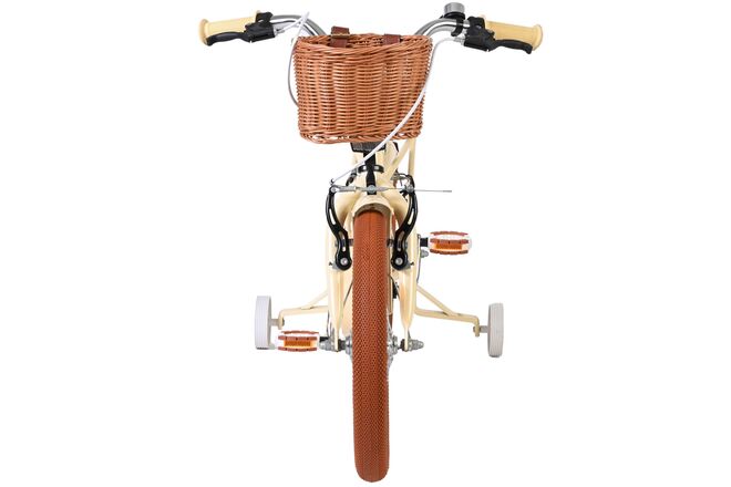 Volare Ashley Kinderfiets - Meisjes - 16 inch - Creme - Twee Handremmen