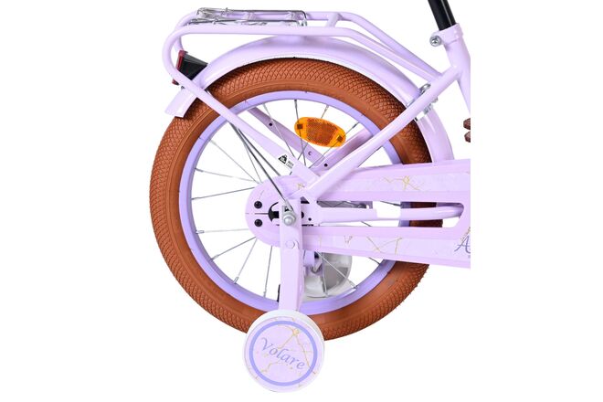 Volare Ashley Children's Bicycle - Girls - 16 inch - Purple