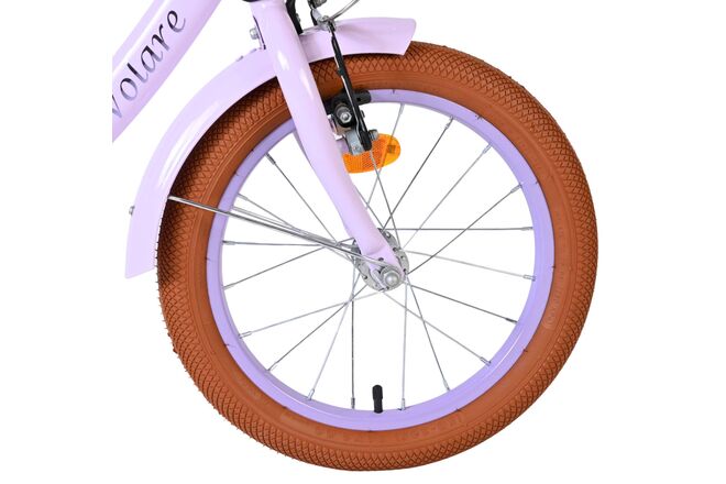 Volare Ashley Children's Bicycle - Girls - 16 inch - Purple