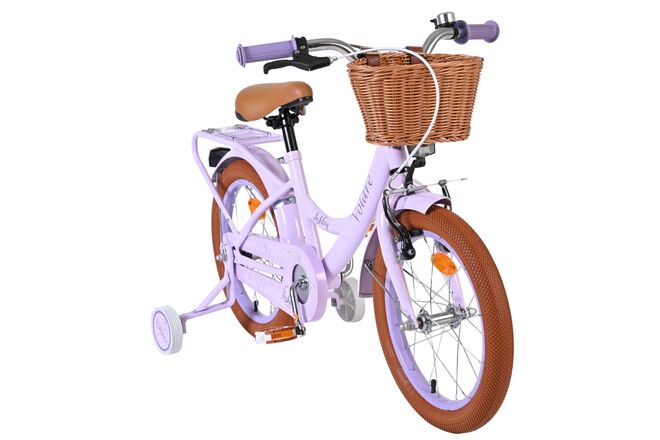 Volare Ashley Children's Bicycle - Girls - 16 inch - Purple