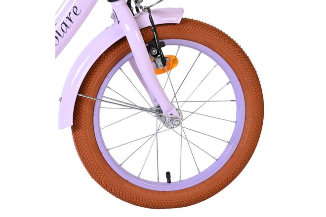 Volare Ashley Kinderfiets - Meisjes - 16 inch - Lila - Twee Handremmen