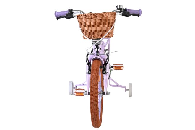 Volare Ashley Kinderfiets - Meisjes - 16 inch - Lila - Twee Handremmen