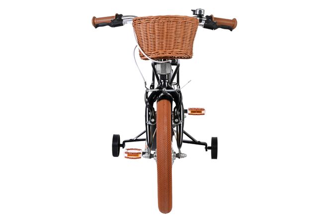 Volare Ashley Kinderfiets - Meisjes - 16 inch - Zwart - Twee Handremmen