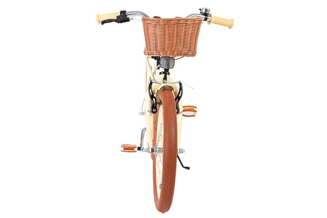 Rower dziecięcy Volare Ashley - dziewczęcy - 18 cali - kremowy