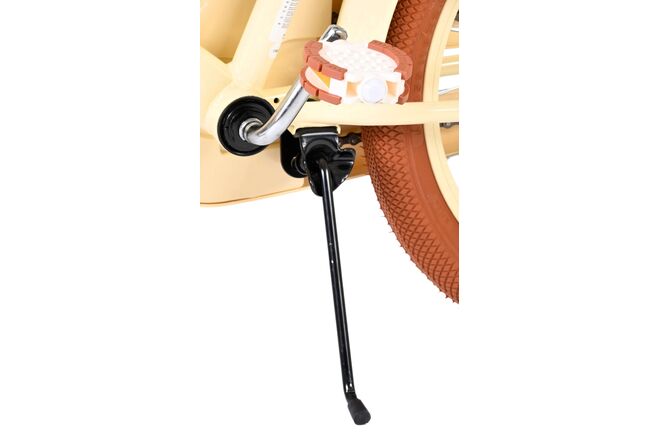 Rower dziecięcy Volare Ashley - dziewczęcy - 18 cali - kremowy