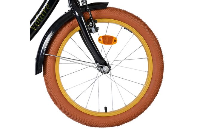 Volare Ashley Kinderfiets - Meisjes - 18 inch - Zwart