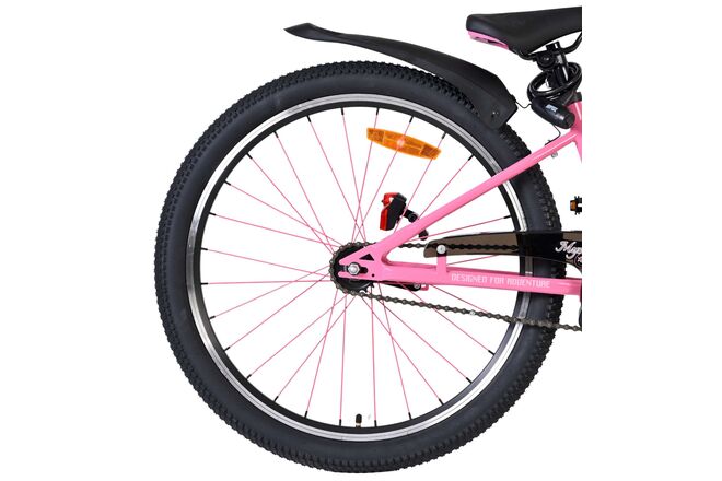 Rower dziecięcy Volare Mystic - 24 cale - różowy