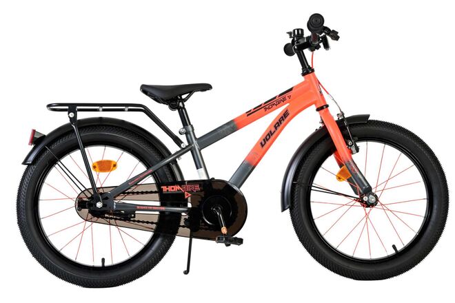 Volare Thombike Children's Bicycle - Boys - 18 inch - Orange Gray