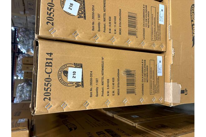 Hot Wheels Kinderfiets - Jongens - 14 inch - Zwart Oranje Blauw