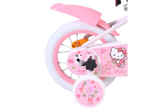 Hello Kitty Børnecykel - Pigecykel - 12 tommer - Lyserød