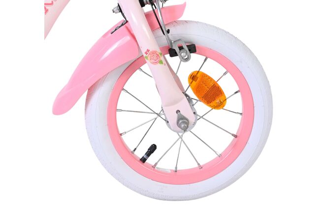 Hello Kitty Børnecykel - Pigecykel - 12 tommer - Lyserød - To håndbremser