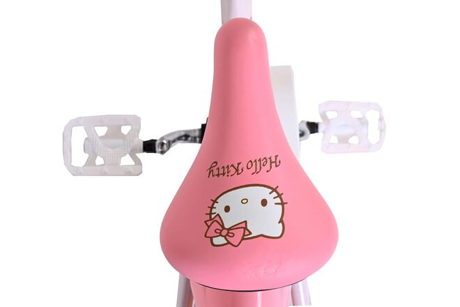 Hello Kitty Børnecykel - Pigecykel - 12 tommer - Lyserød - To håndbremser