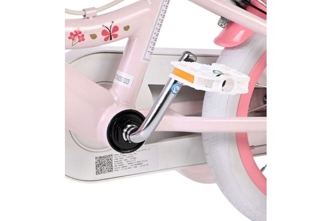 Hello Kitty Børnecykel - Pigecykel - 12 tommer - Lyserød - To håndbremser