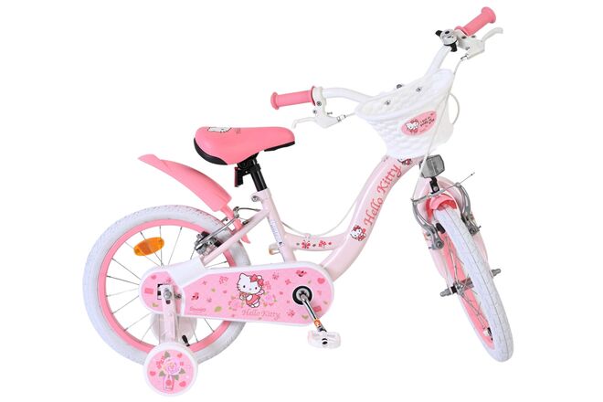 Hello Kitty Kinderfiets - Meisjes - 16 inch - Roze - Twee Handremmen