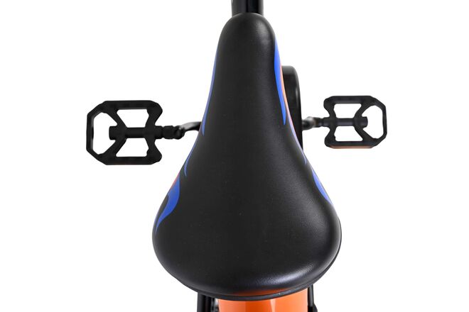 Hot Wheels Kinderfiets - Jongens - 16 inch - Zwart Oranje Blauw