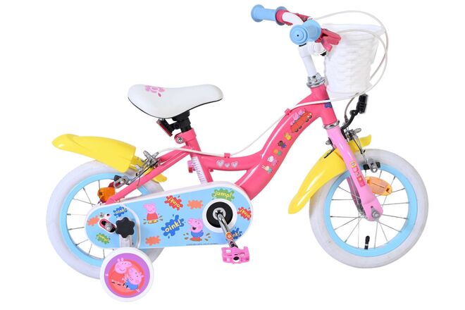 Peppa Pig Kinderfiets – Meisjes – 12 inch – Roze – Twee handremmen