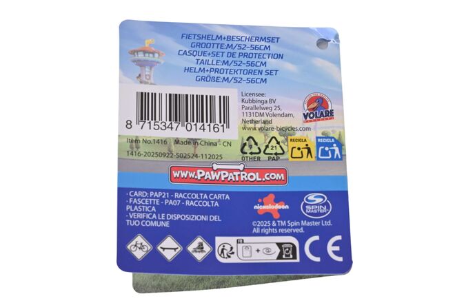 Paw Patrol Protectionset