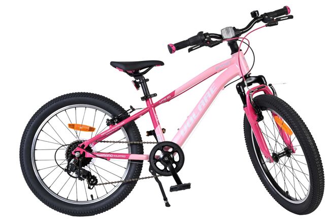 Rower dziecięcy Volare Boost - 20 cali - 7 biegów - różowy