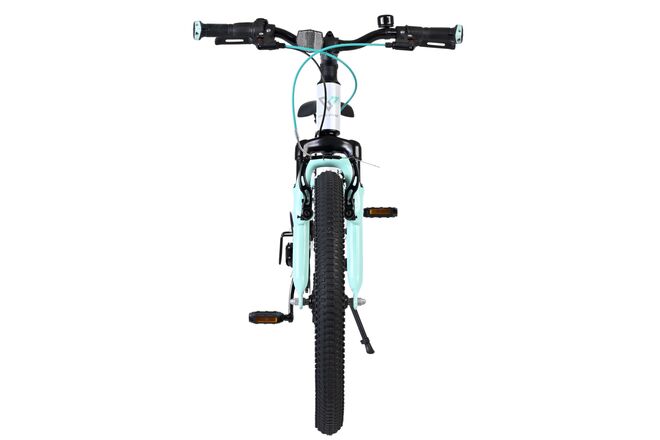 Volare Boost Kinderfahrrad – 20 Zoll – 7 Gänge – Weiß/Mintgrün