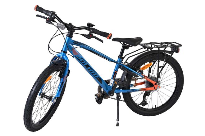Volare Explorer Kinderfiets - 20 inch - 7 Speed - Blauw/Oranje