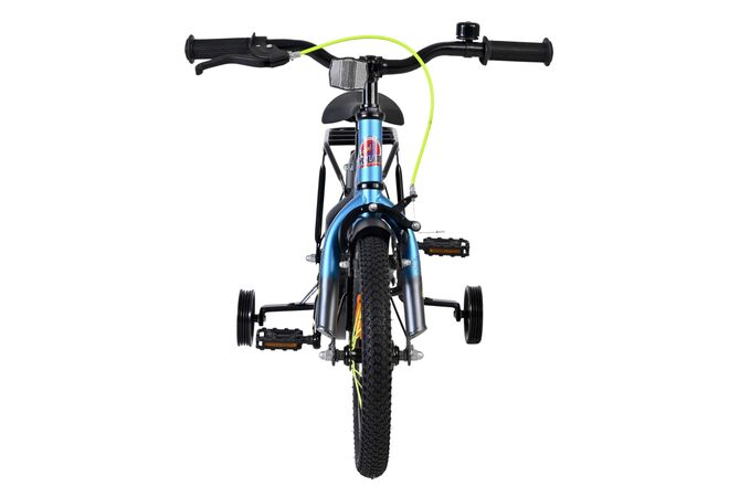 Rower dziecięcy Volare Thombike dla chłopców, 14 cali, niebieski/szary