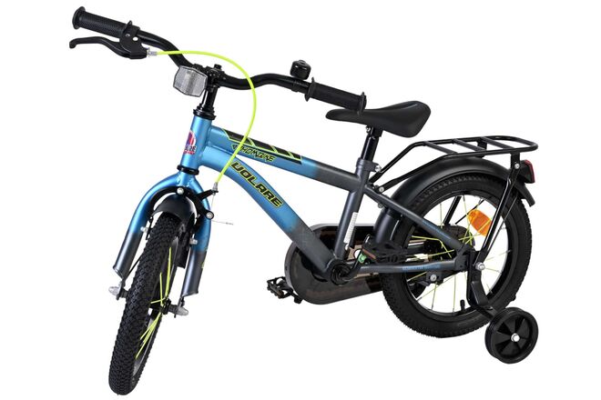 Rower dziecięcy Volare Thombike dla chłopców, 14 cali, niebieski/szary