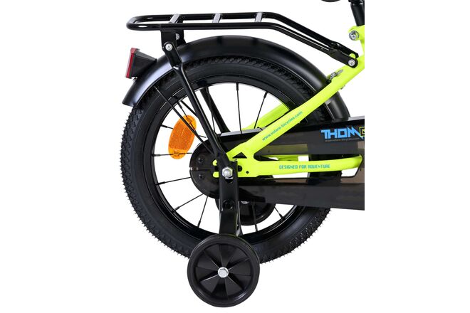 Volare Thombike Kinderfahrrad - Jungen - 14 Zoll - Blau/Gelb