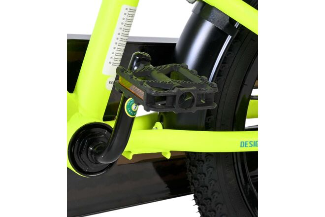 Volare Thombike Kinderfahrrad - Jungen - 14 Zoll - Blau/Gelb