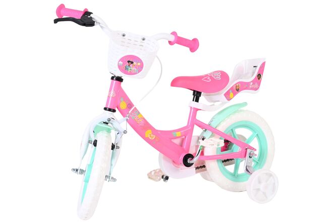 Barbie Kids Bike - Girls - Mag Wheels - 12 inch - Pink