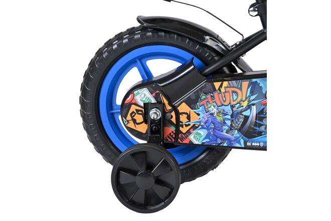 Batman Kids Bike - Boys - Mag Wheels - 12 inch - Black