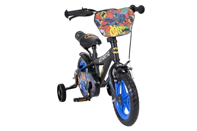 Batman Kids Bike - Boys - Mag Wheels - 12 inch - Black