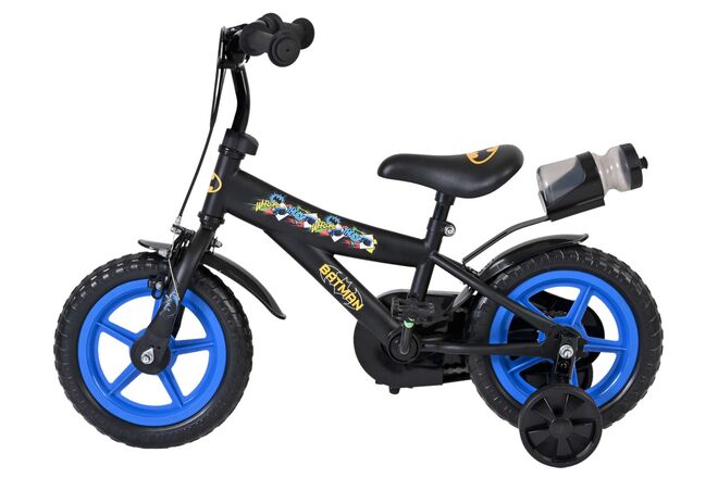 Batman Kids Bike - Boys - Mag Wheels - 12 inch - Black