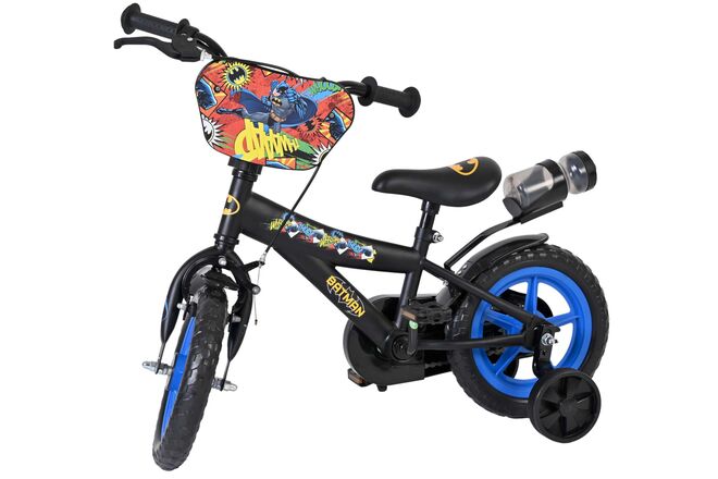 Batman Kids Bike - Boys - Mag Wheels - 12 inch - Black