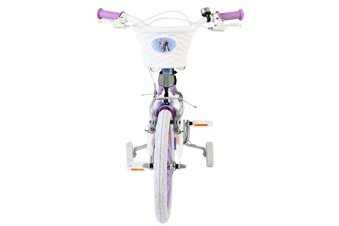 Disney Frozen 2 Kinderfiets - Meisjes - 16 inch - Blauw/Paars - Twee handremmen