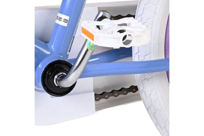 Disney Frozen 2 Kinderfiets - Meisjes - 16 inch - Blauw/Paars - Twee handremmen