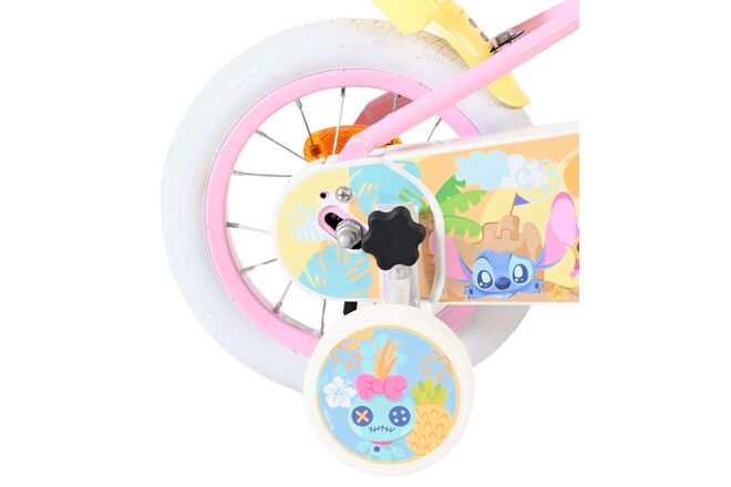 Disney Stitch Kinderfiets - Meisjes - 12 inch - Roze