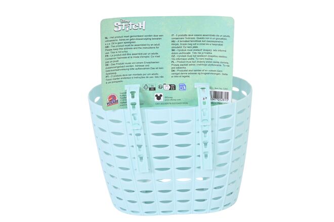 Disney Stitch Plastic Basket - Solid - Blue