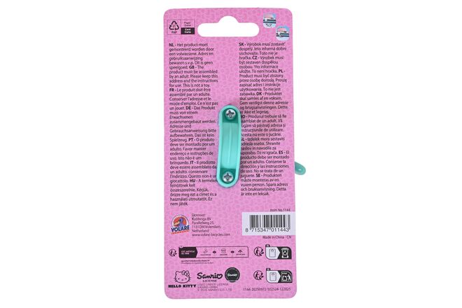 Hello Kitty Bicycle Bell - Girls - Pink
