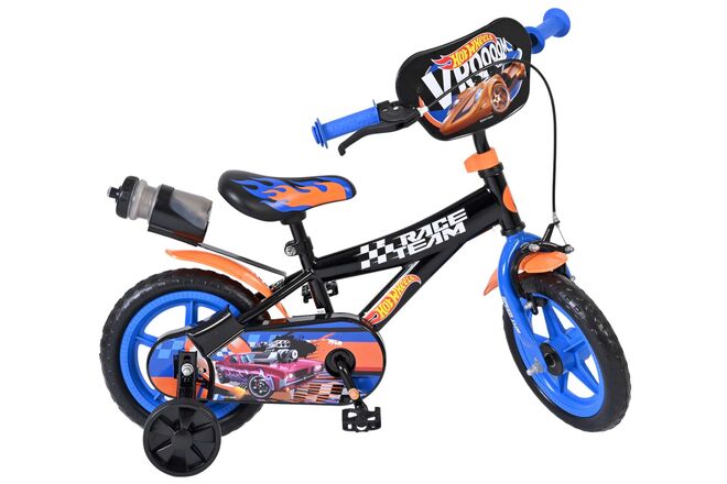Hot Wheels Kids Bike - Boys - Mag Wheels - 12 inch - Black