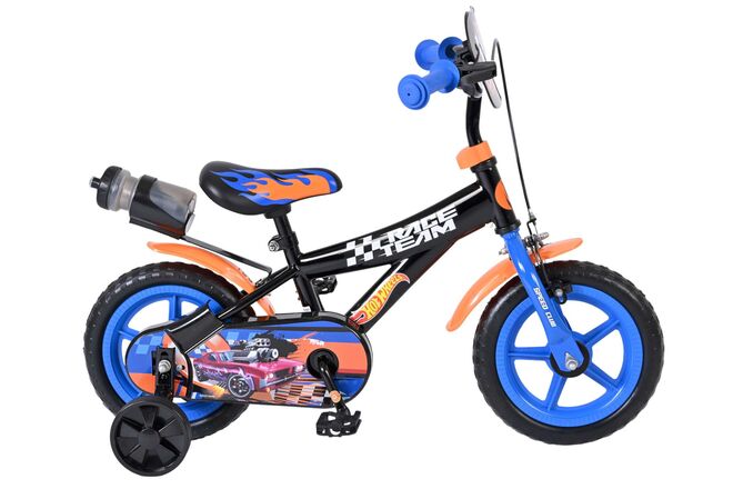 Hot Wheels Kids Bike - Boys - Mag Wheels - 12 inch - Black
