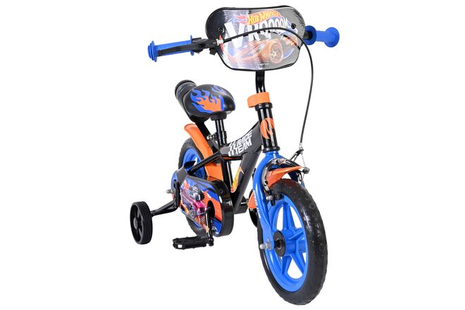 Hot Wheels Kids Bike - Boys - Mag Wheels - 12 inch - Black