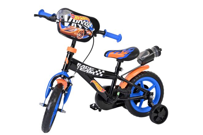 Hot Wheels Kids Bike - Boys - Mag Wheels - 12 inch - Black