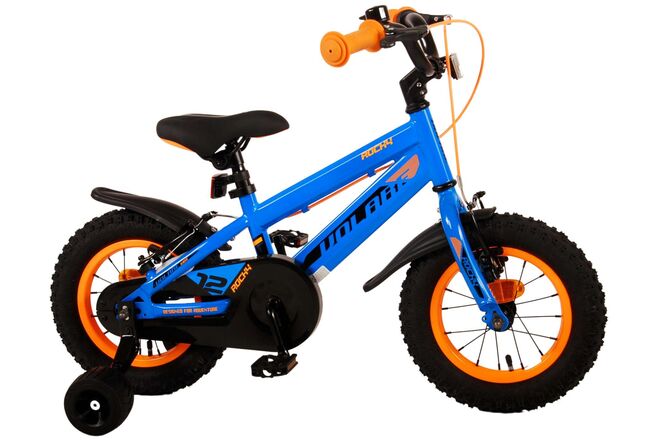 Volare Rocky Children's Bicycle - Boys - 12 inch - Blue - Two handbrakes