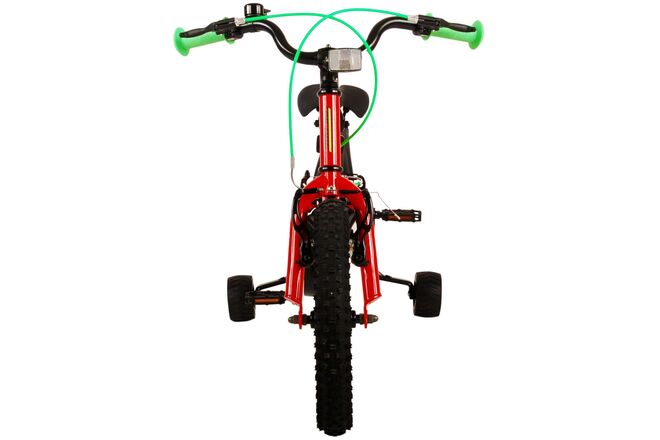 Volare Rocky Children's Bicycle - Boys - 14 inch - Red - Two handbrakes