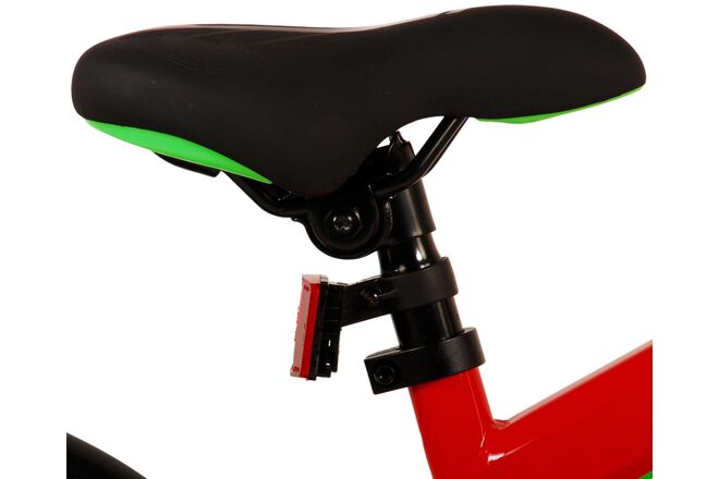 Volare Rocky Children's Bicycle - Boys - 14 inch - Red - Two handbrakes